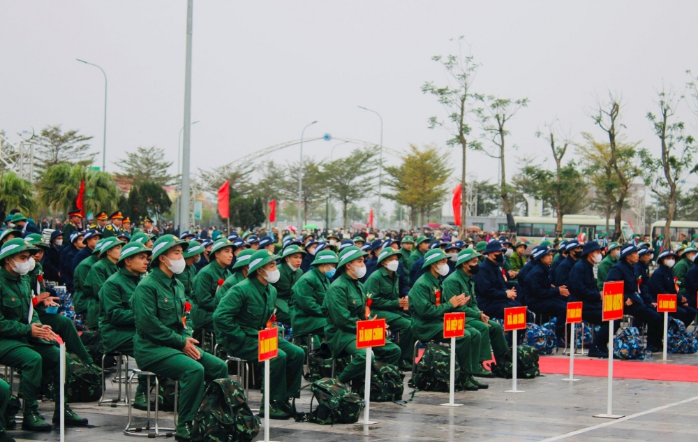 Hải Dương: 2500 thanh niên ưu tú Hải Dương lên đường nhập ngũ