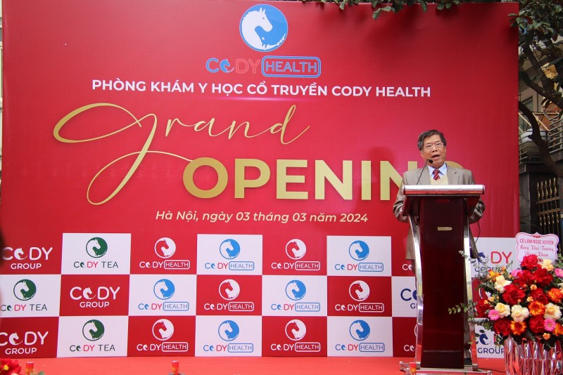 Khai trương Phòng khám chuyên khoa Y học cổ truyền Cody Health Khai trương Phòng khám chuyên khoa Y học cổ truyền Cody Health