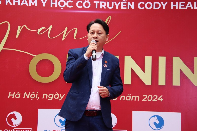 Khai trương Phòng khám chuyên khoa Y học cổ truyền Cody Health Khai trương Phòng khám chuyên khoa Y học cổ truyền Cody Health