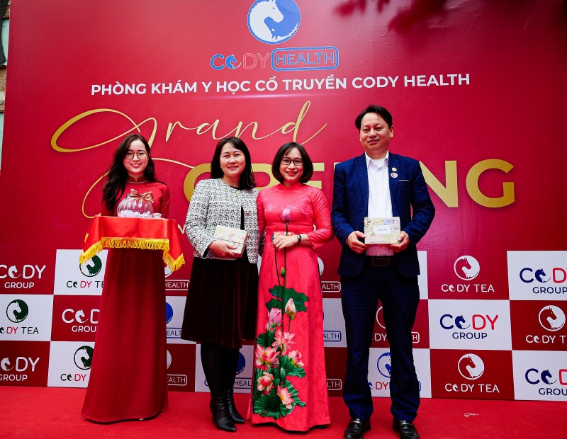 Khai trương Phòng khám chuyên khoa Y học cổ truyền Cody Health Khai trương Phòng khám chuyên khoa Y học cổ truyền Cody Health