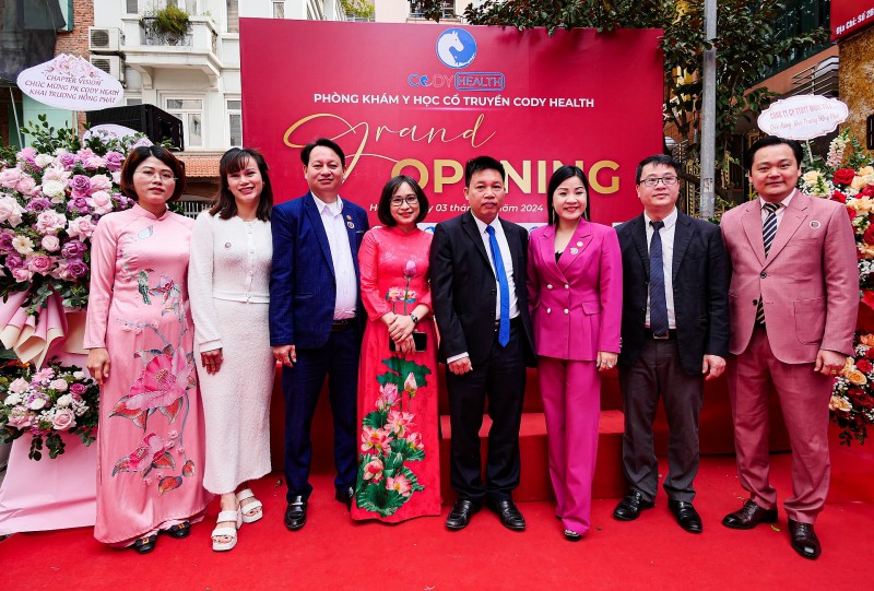 Khai trương Phòng khám chuyên khoa Y học cổ truyền Cody Health Khai trương Phòng khám chuyên khoa Y học cổ truyền Cody Health