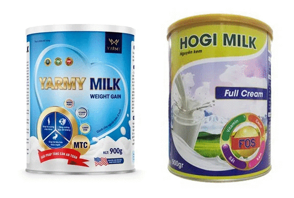 Công ty CP Huyền Chi Ngọc bị xử phạt, buộc thu hồi sản phẩm thực phẩm chức năng Yarmymilk Weightgain và Hogi milk