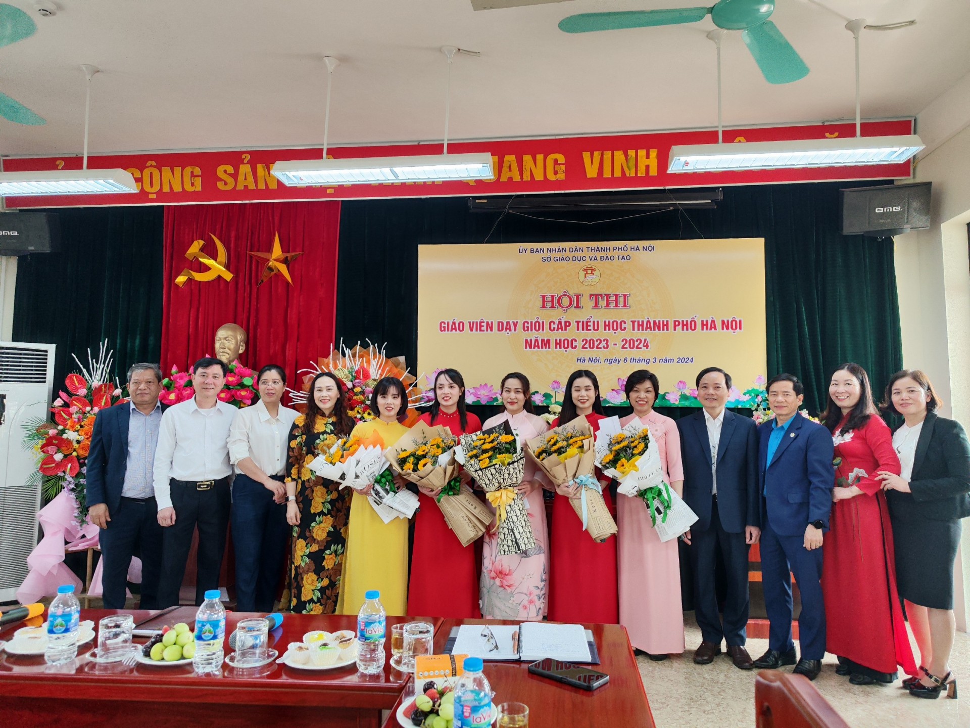 Sở Giáo dục và đào tạo Thành phố Hà Nội tổ chức khai mạc hội thi 

giáo viên giỏi cấp Tiểu học trên địa bàn huyện Hoài Đức