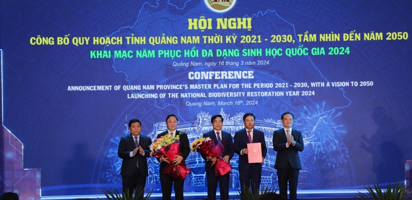 Công bố Quy hoạch tỉnh Quảng Nam thời kỳ 2021-2030, tầm nhìn đến năm 2050