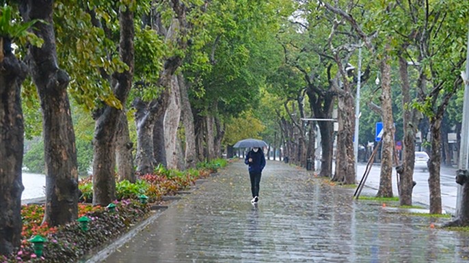 Dự báo thời tiết ngày 19-3-2024: Hà Nội mưa to, gió đông bắc cấp 3