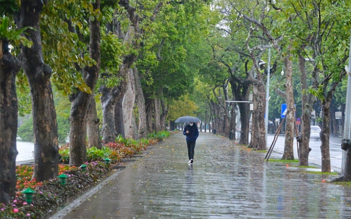Dự báo thời tiết ngày 19-3-2024: Hà Nội mưa to, gió đông bắc cấp 3