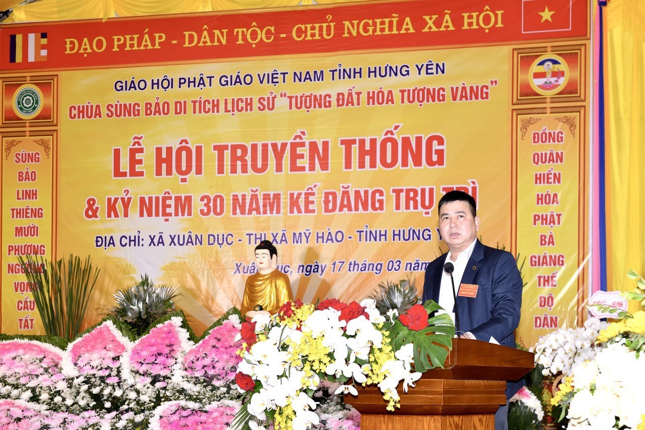 Lễ hội Chùa Sùng Bảo- Hưng Yên: Tôn vinh truyền thống tâm linh và văn hóa