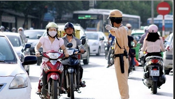 Bắc Giang: Đội CSGT thị xã Việt Yên quyết tâm đảm bảo trật tự, an toàn giao thông năm 2024