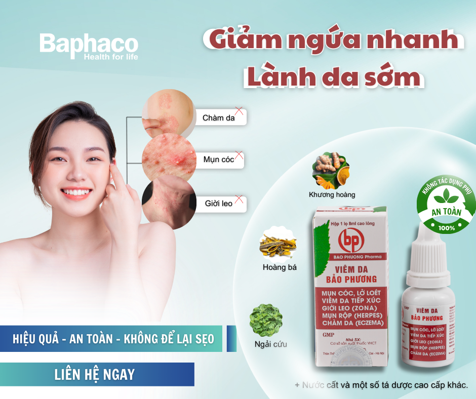 Giải pháp điều trị viêm da hiệu quả, đặc biệt là mụn cơm, mụn cóc