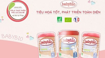 Sữa công thức hữu cơ cam kết 6 không gây sốt tại Việt Nam