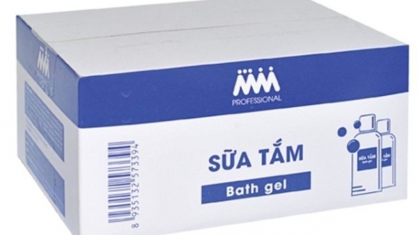 Vì sao Lô sữa tắm Bath Gel – MM Professional trong siêu thị MM Mega Market bị thu hồi?