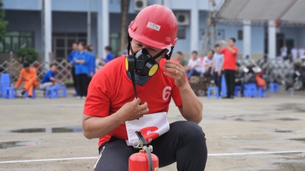 Quận Bắc Từ Liêm tổ chức Hội thi nghiệp vụ PCCC & CNCH “Tổ liên gia an toàn phòng cháy, chữa cháy” năm 2024