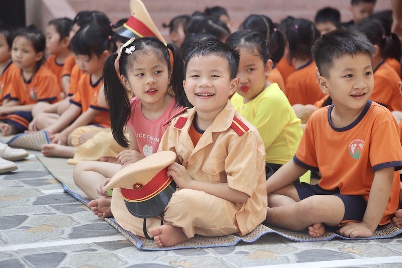 Sôi nổi hoạt động trải nghiệm “Trẻ em an toàn – Trường học hạnh phúc” năm học 2023- 2024