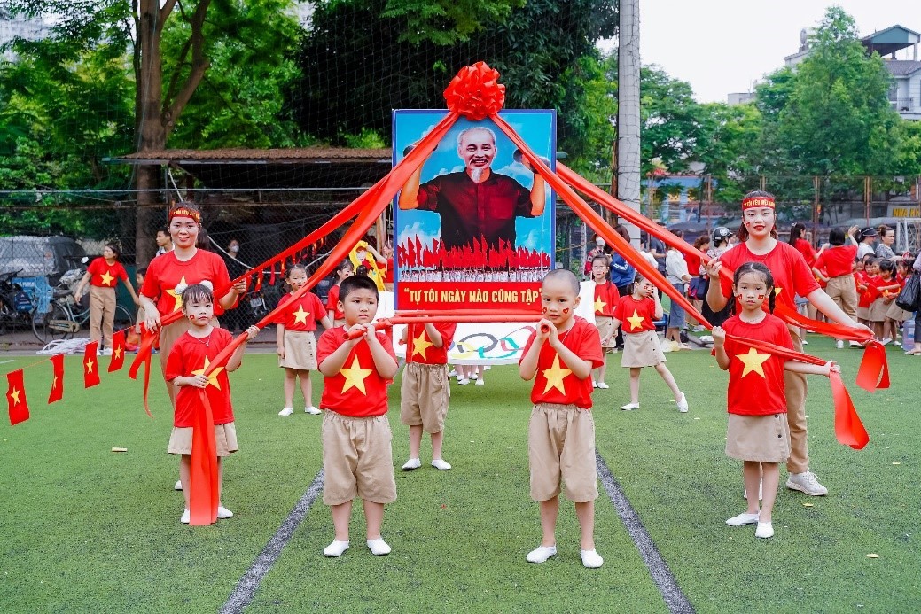 Trường mầm non Mậu Lương: Mở Hội Thể dục Thể thao chào mừng 30/4- 1/5 Trường mầm non Mậu Lương: Mở Hội Thể dục Thể thao chào mừng 30/4- 1/5