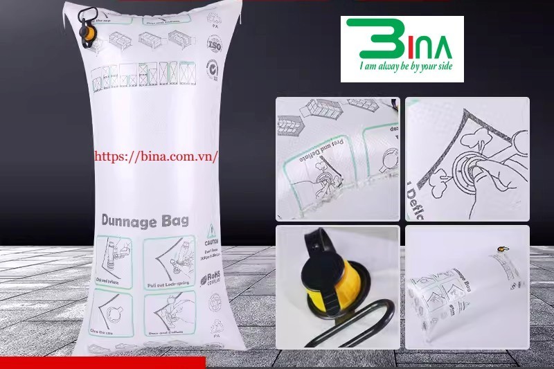 Ưu điểm và công dụng của túi khí chèn hàng container