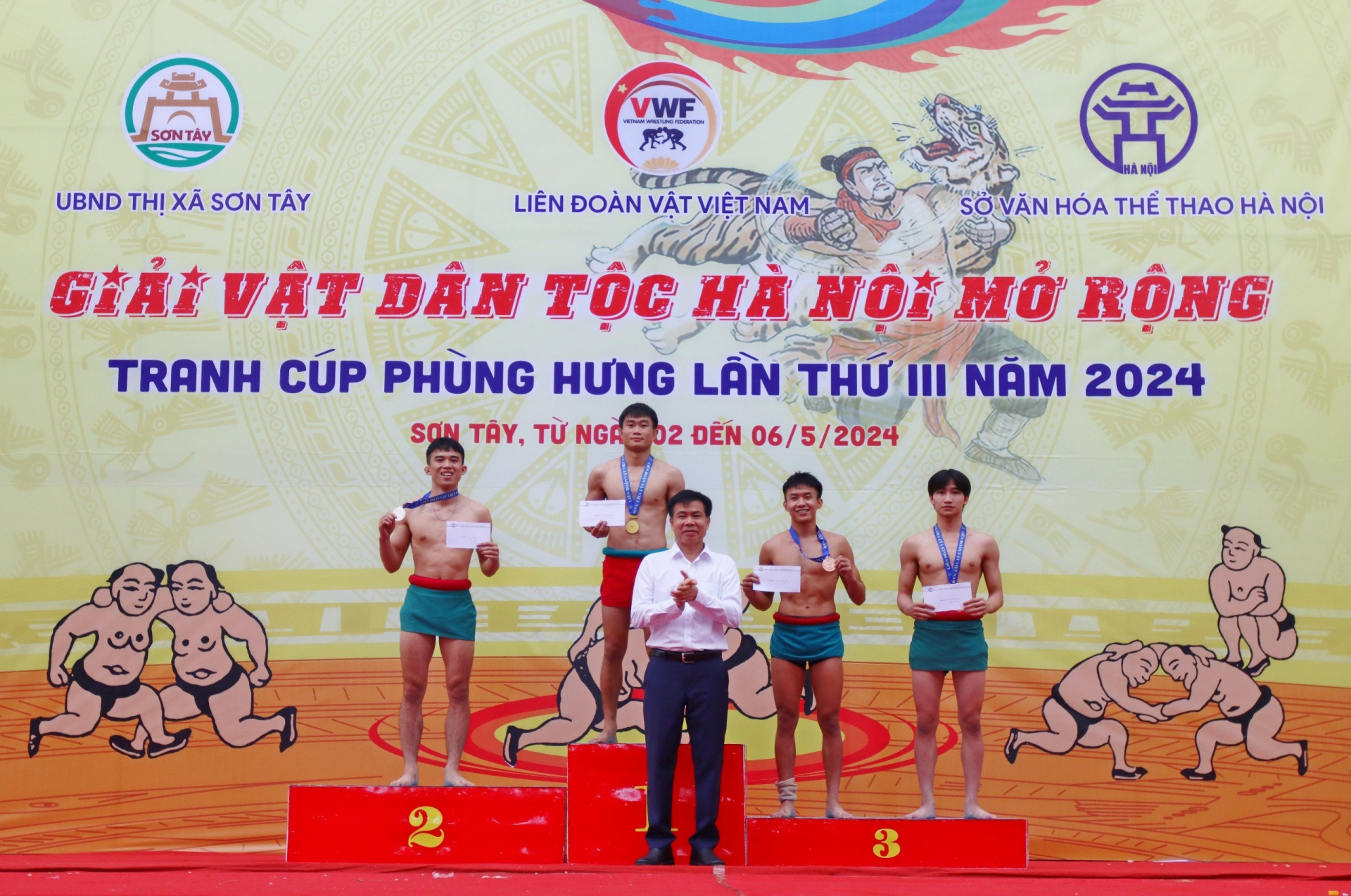 Đoàn Hà Nội giành cúp vô địch Giải vật dân tộc Hà Nội mở rộng tranh cúp Phùng Hưng lần thứ III năm 2024