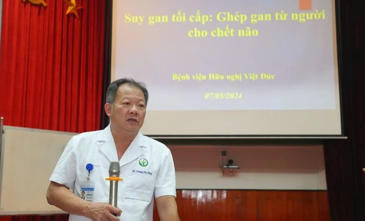 Lần đầu tiên Việt Nam ghép tạng thành công cho bệnh nhân suy gan tối cấp