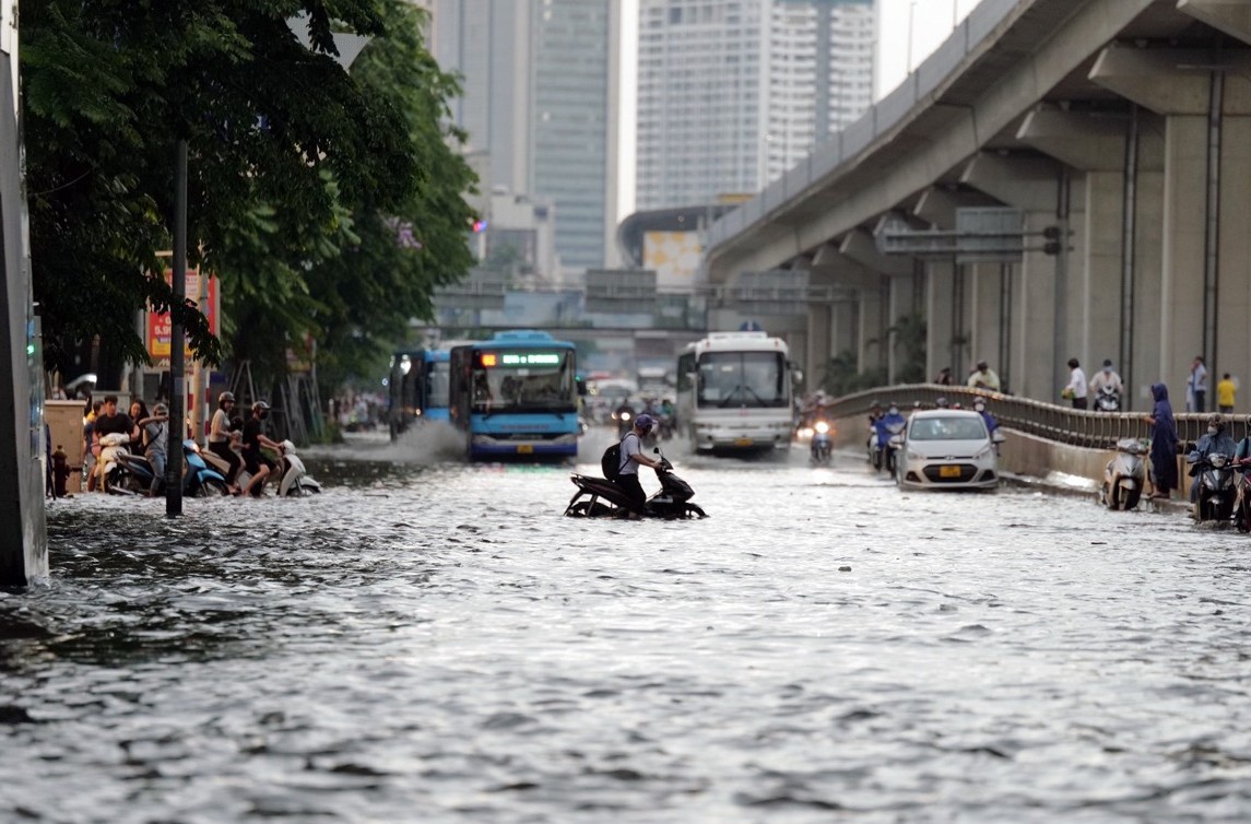 Hà Nội sẽ có hệ thống bản đồ số về ngập lụt