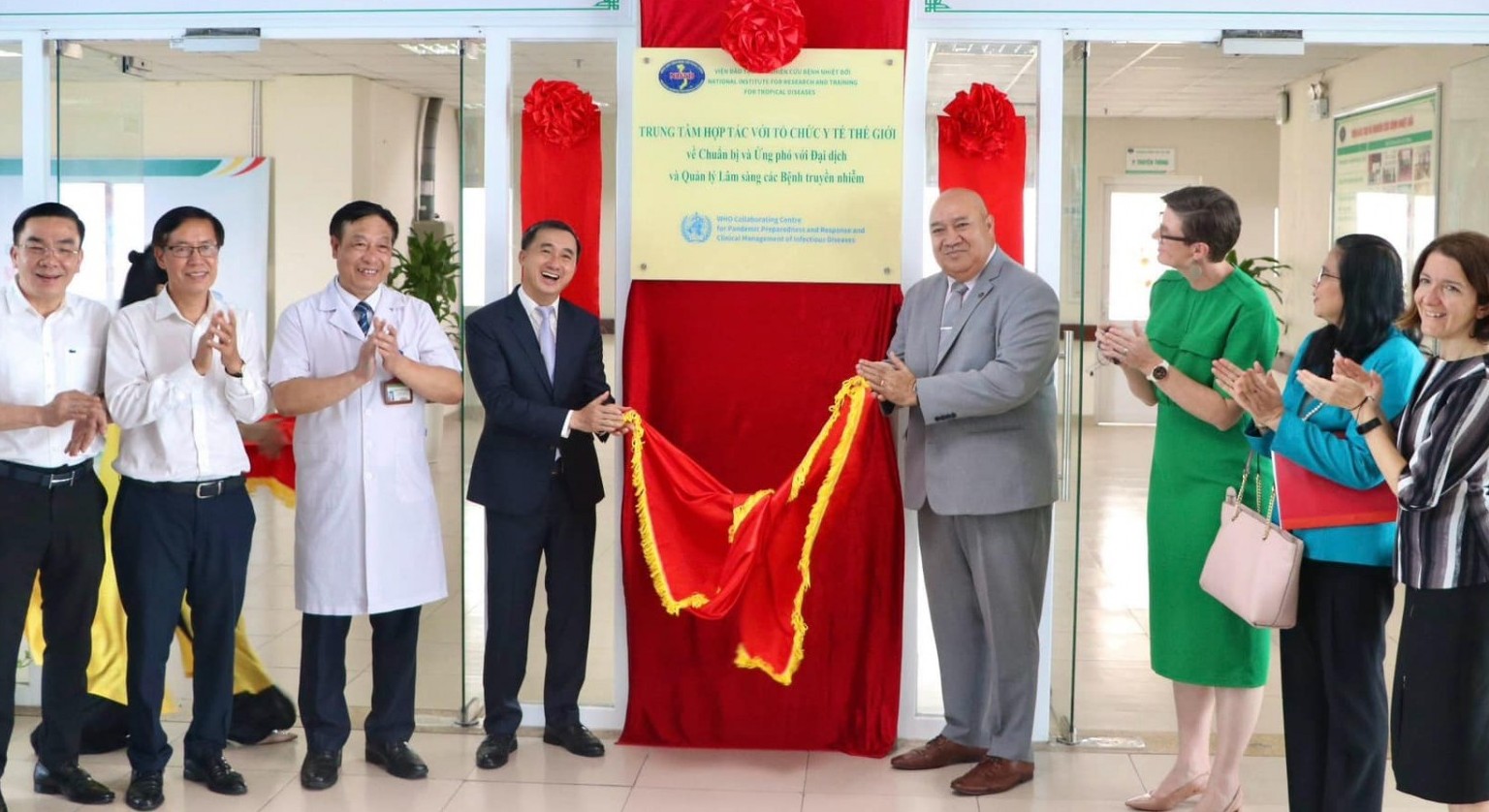 Khánh thành Trung tâm hợp tác với WHO về chuẩn bị, ứng phó với đại dịch và quản lý lâm sàng các bệnh truyền nhiễm