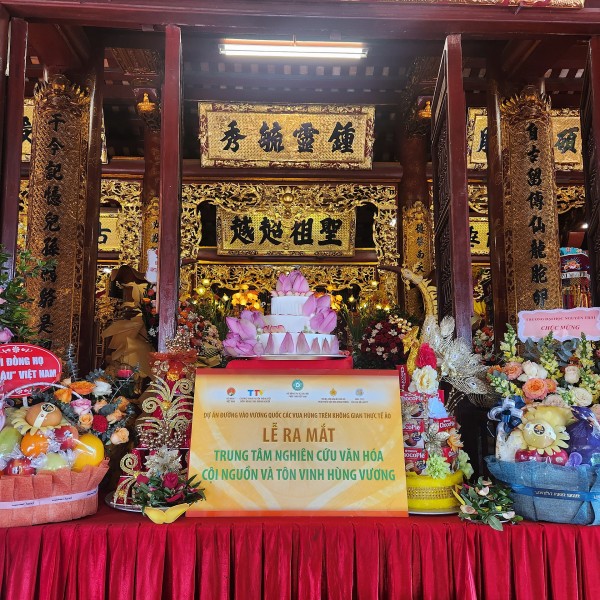 Hà Nội: Ra mắt Trung tâm Nghiên cứu Văn hóa cội nguồn và Tôn vinh Hùng Vương