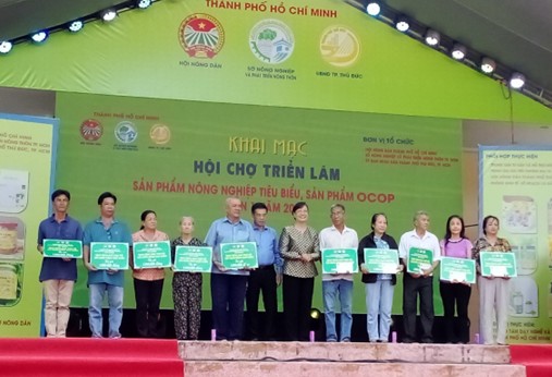 TP.HCM: Khai mạc Hội chợ, triển lãm sản phẩm nông nghiệp tiêu biểu, sản phẩm OCOP lần 1 năm 2024