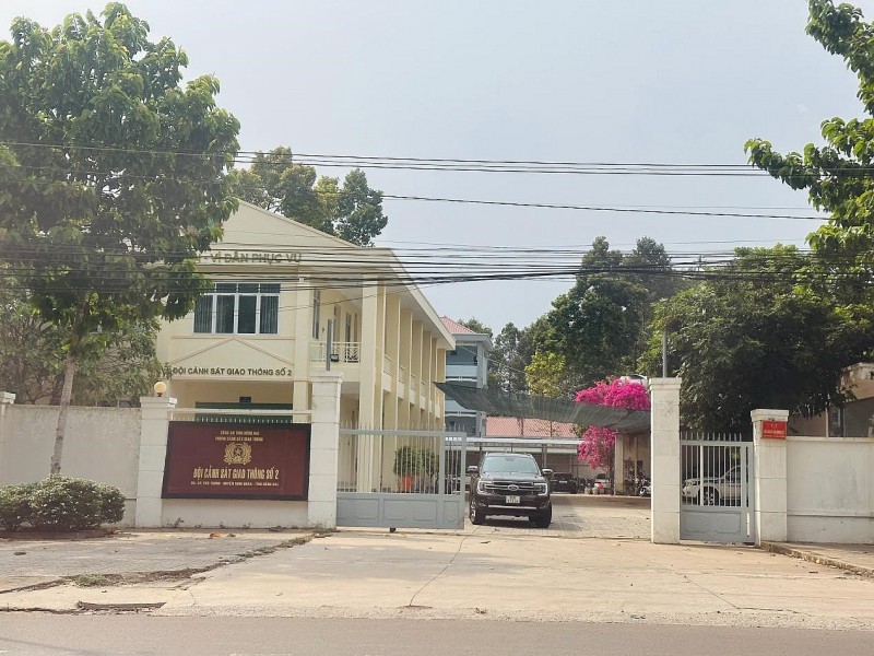 Đội Cảnh sát giao thông số 2, Phòng Cảnh sát giao thông Công an tỉnh Đồng Nai.