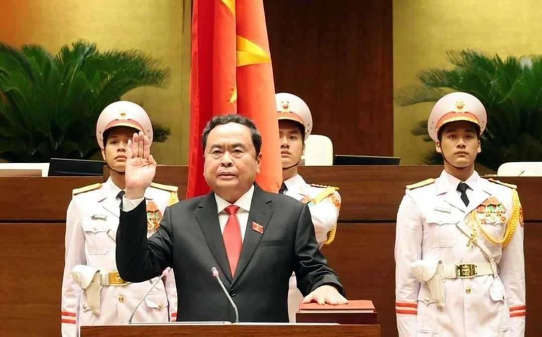 Ông Trần Thanh Mẫn được bầu làm Chủ tịch Quốc hội