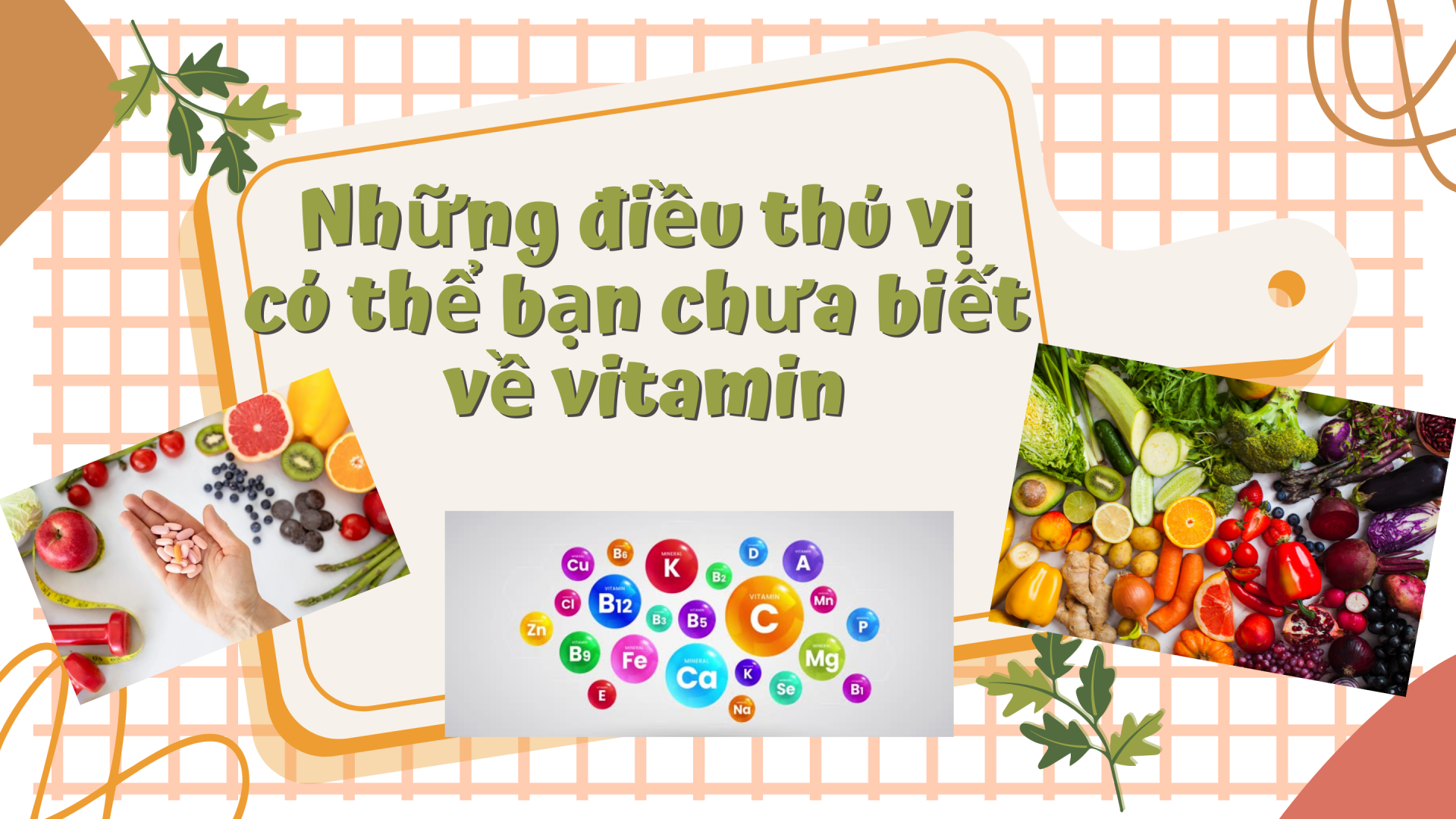 Những điều thú vị có thể bạn chưa biết về vitamin