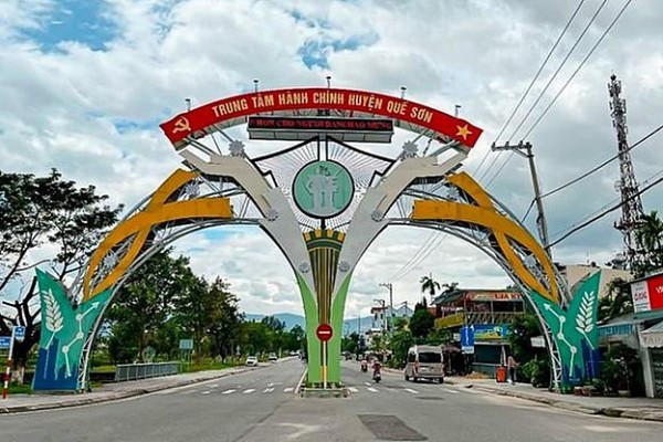 Quảng Nam: Sáp nhập huyện Nông Sơn và Quế Sơn thành một đơn vị hành chính