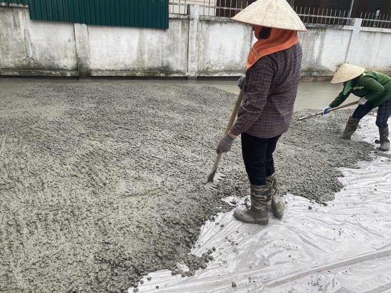 Phường Kiến Hưng - Hà Đông: Chung tay xây dựng khu vui chơi cho trẻ em TDP số 8