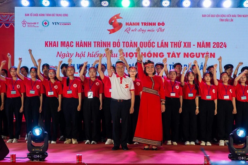 Khai mạc chương trình Hành trình đỏ toàn quốc lần thứ XII năm 2024