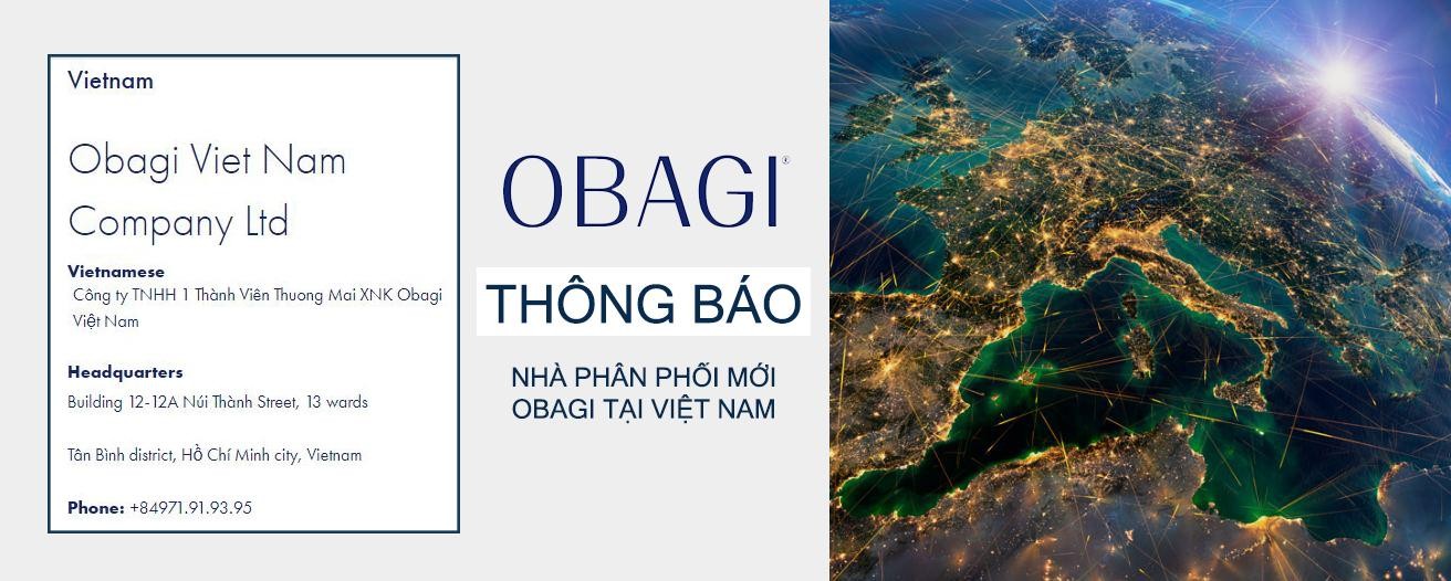 Lý do một sản phẩm mỹ phẩm của Obagi Việt Nam bị tạm ngừng lưu hành?