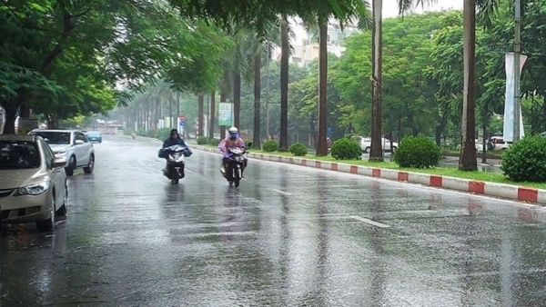 Dự báo thời tiết ngày 6/6/2024: Hà Nội dịu mát, mưa to
