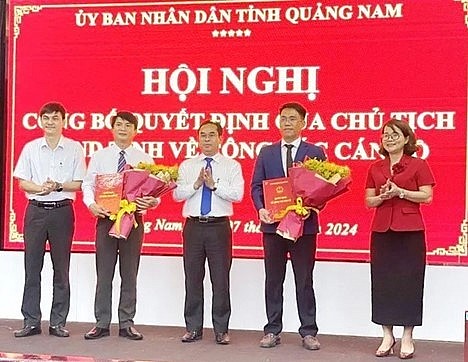 Quảng Nam: Bổ nhiệm hai Phó Giám đốc Sở Y tế