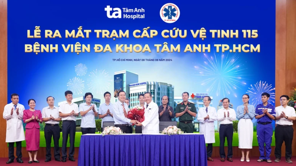 Ra mắt Trạm cấp cứu vệ tinh 115 thành phố Hồ Chí Minh