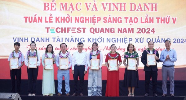 Quảng Nam: Bế mạc Tuần lễ khởi nghiệp lần thứ 5 - TechFest Quang Nam 2024