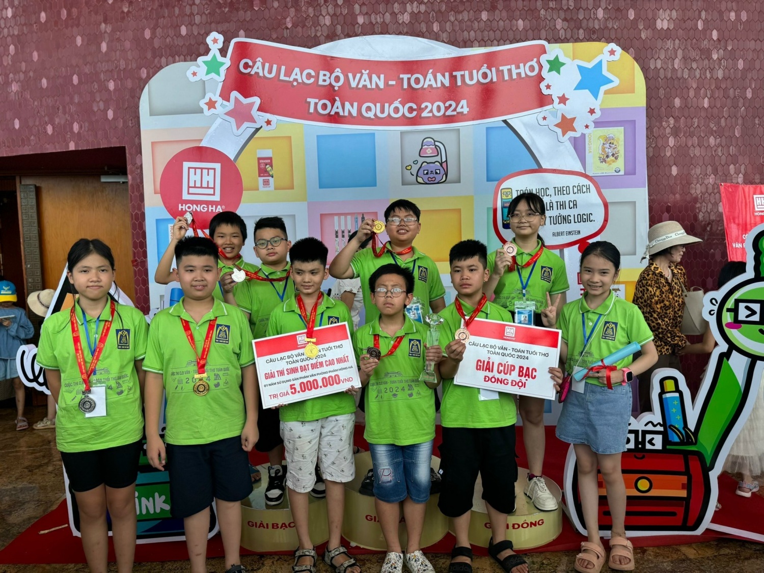 Hà Nội: Đoàn học sinh quận Ba Đình xuất sắc giành nhiều giải cao trong cuộc thi CLB Văn   Toán tuổi thơ toàn quốc 2024