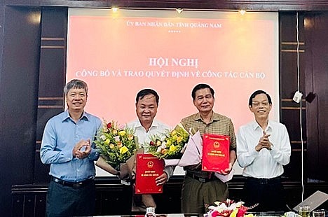 Quảng Nam: Ông Nguyễn Hồng Quang được bổ nhiệm làm Trưởng ban Quản lý các khu kinh tế và khu công nghiệp