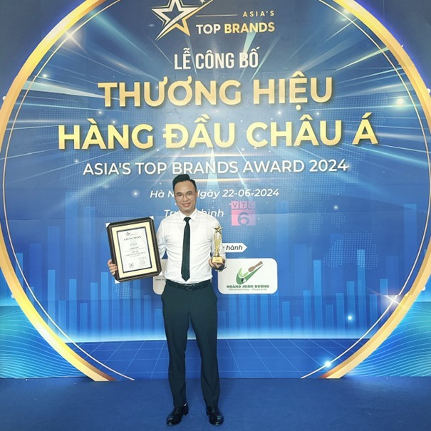 Lê Hùng Group vinh dự nhận giải thưởng “Top 10 Thương hiệu hàng đầu Châu Á – Asia Top Brand Awards 2024”
