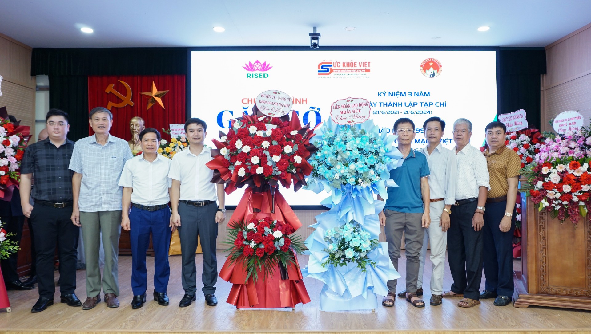 Tạp chí Sức Khỏe Việt tổ chức lễ kỷ niệm Ngày Báo chí Cách mạng Việt Nam và 3 năm ngày thành lập