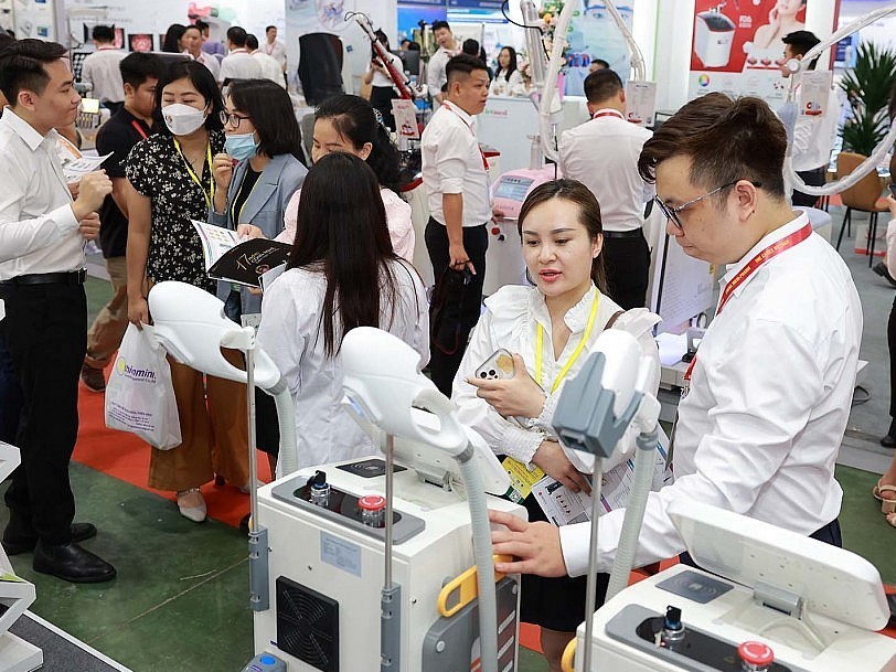 Tổ chức Triển lãm Quốc tế chuyên ngành y dược lần thứ 22 tại thành phố Hồ Chí Minh vào tháng 8