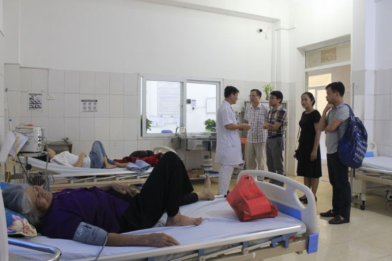 Trung bình tỷ lệ hài lòng của người dân đối với khối bệnh viện Hà Nội là 97,2%