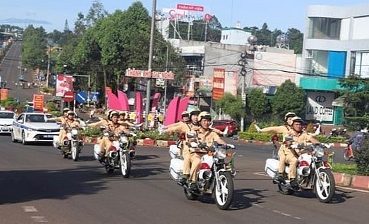 Đắk Nông: Trật tự an toàn giao thông được đảm bảo trong 6 tháng đầu năm 2024