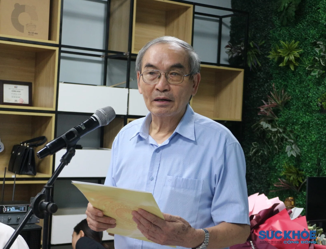Đại tá Tạ Quang Vinh, Tổng Thư ký Hội báo cáo kết quả hoạt động 6 tháng đầu năm và phương hướng hoạt động 6 tháng cuối năm 2024