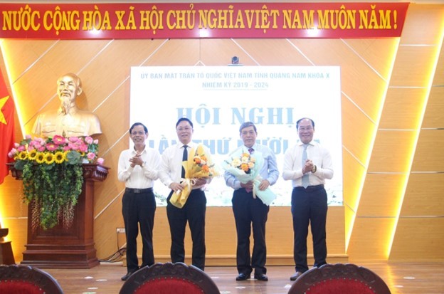 Ông Lê Trí Thanh giữ chức Chủ tịch Ủy ban MTTQ Việt Nam tỉnh Quảng Nam, nhiệm kỳ 2019 - 2024