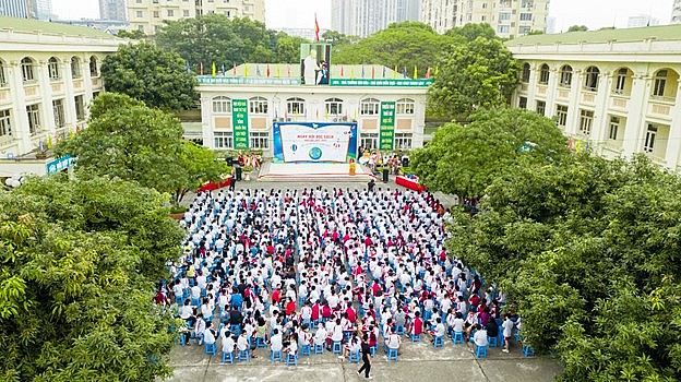 Trường THCS Nam Trung Yên nơi chắp cánh mầm xanh tương lai
