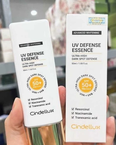 Hà Nội: Đình chỉ lưu hành, thu hồi kem chống nắng Cindellux Advanced Whitening UV Defense Essence