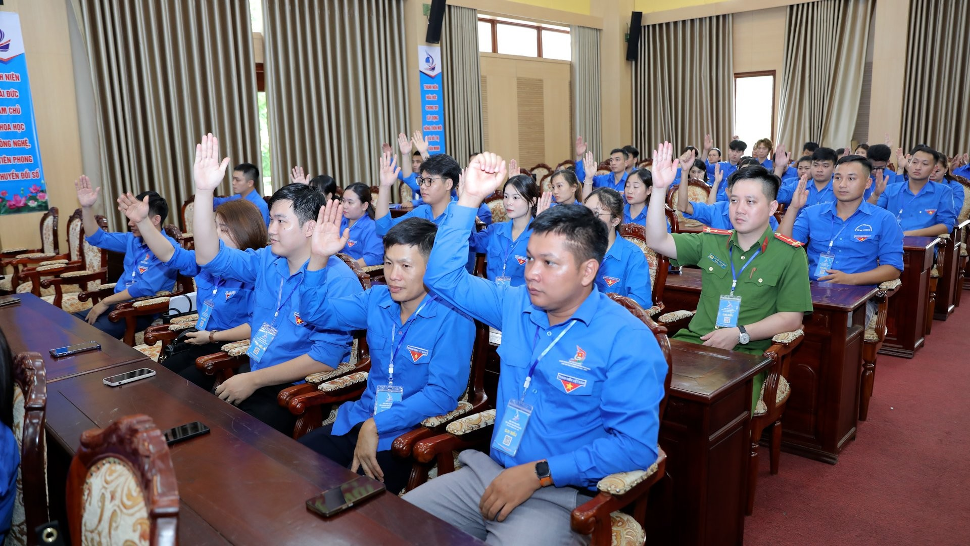 Khai mạc Đại hội đại biểu Hội LHTN Việt Nam huyện Hoài Đức lần thứ VI, nhiệm kỳ 2024-2029