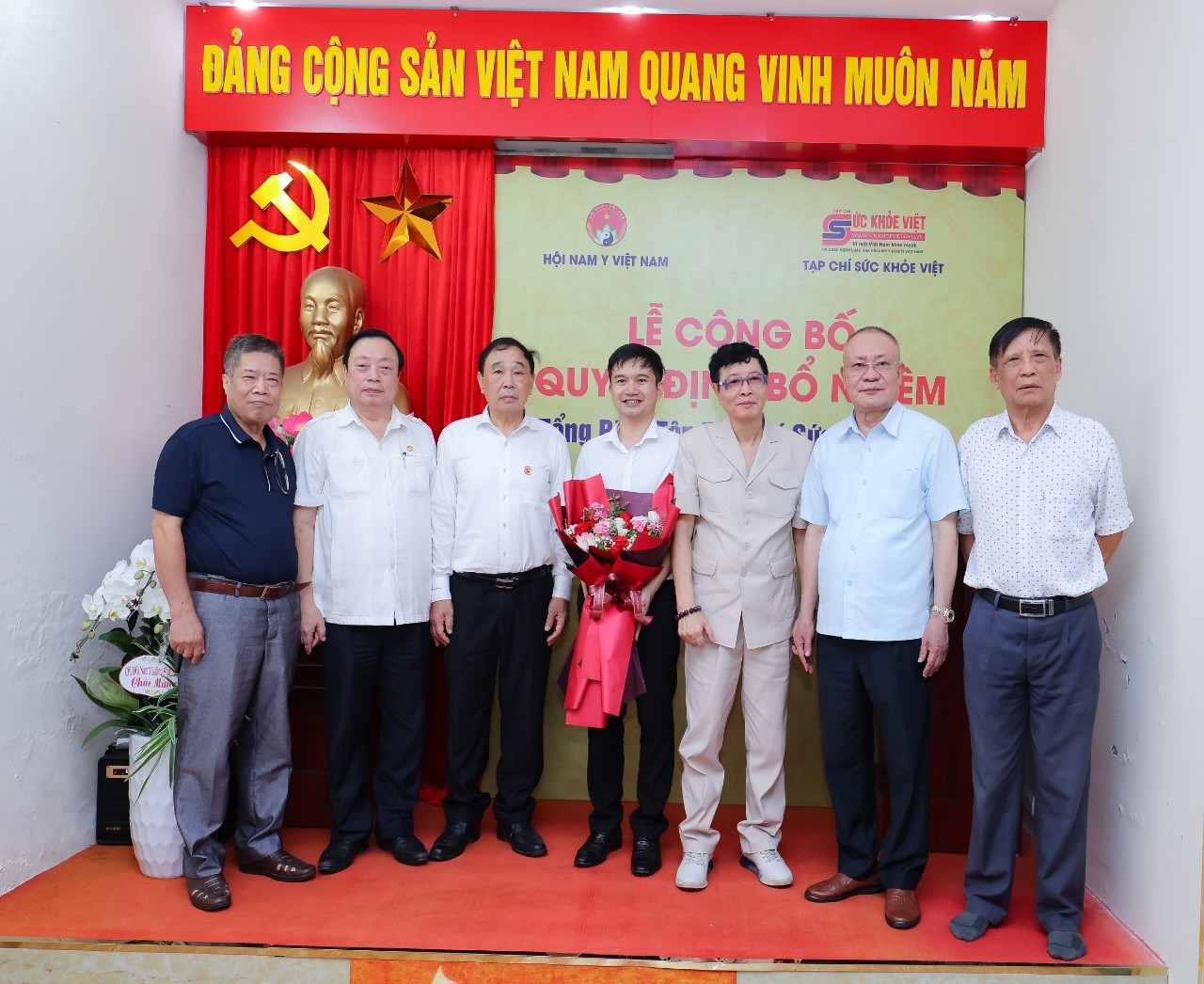 Hà Nội: Nhà báo Chúc Kim Vinh giữ chức Tổng biên tập Tạp chí Sức khoẻ Việt