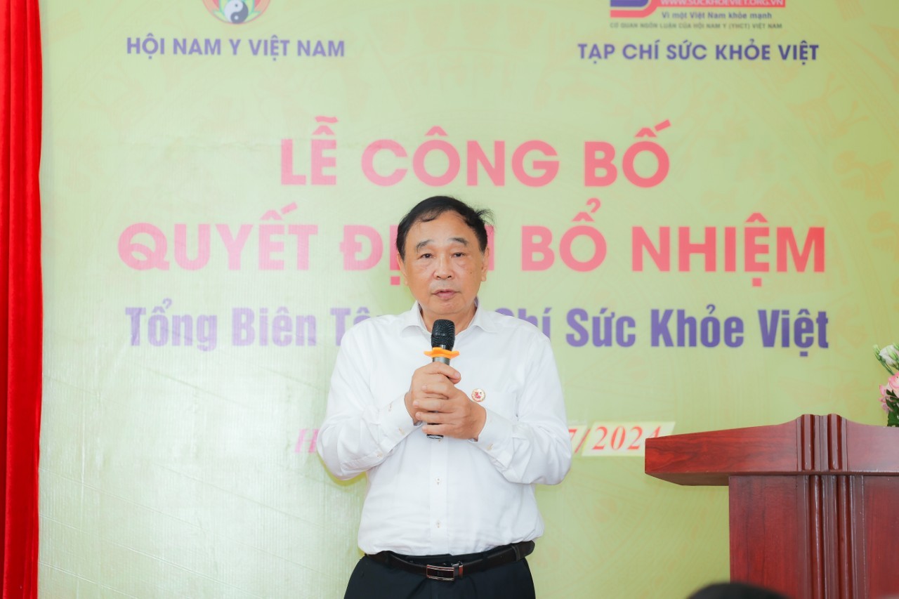 Hà Nội: Nhà báo Chúc Kim Vinh giữ chức Tổng biên tập Tạp chí Sức khoẻ Việt